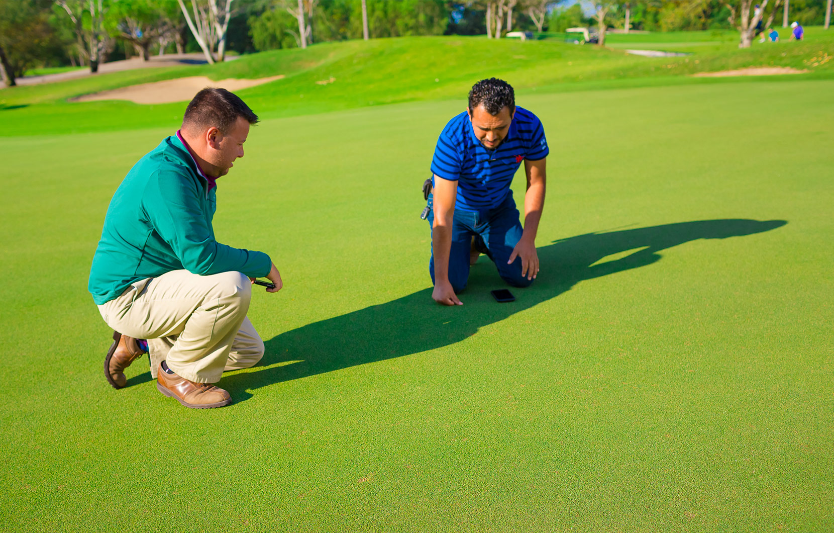 Shane oversees the planting and maintenance of all the Vidanta Golf courses.