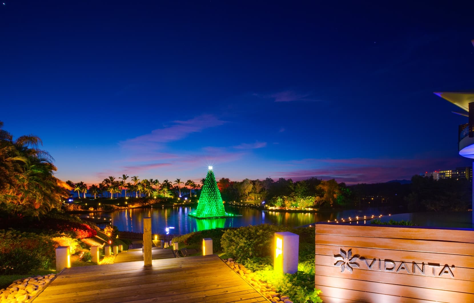 Vidanta's own little Winter Wonderland.