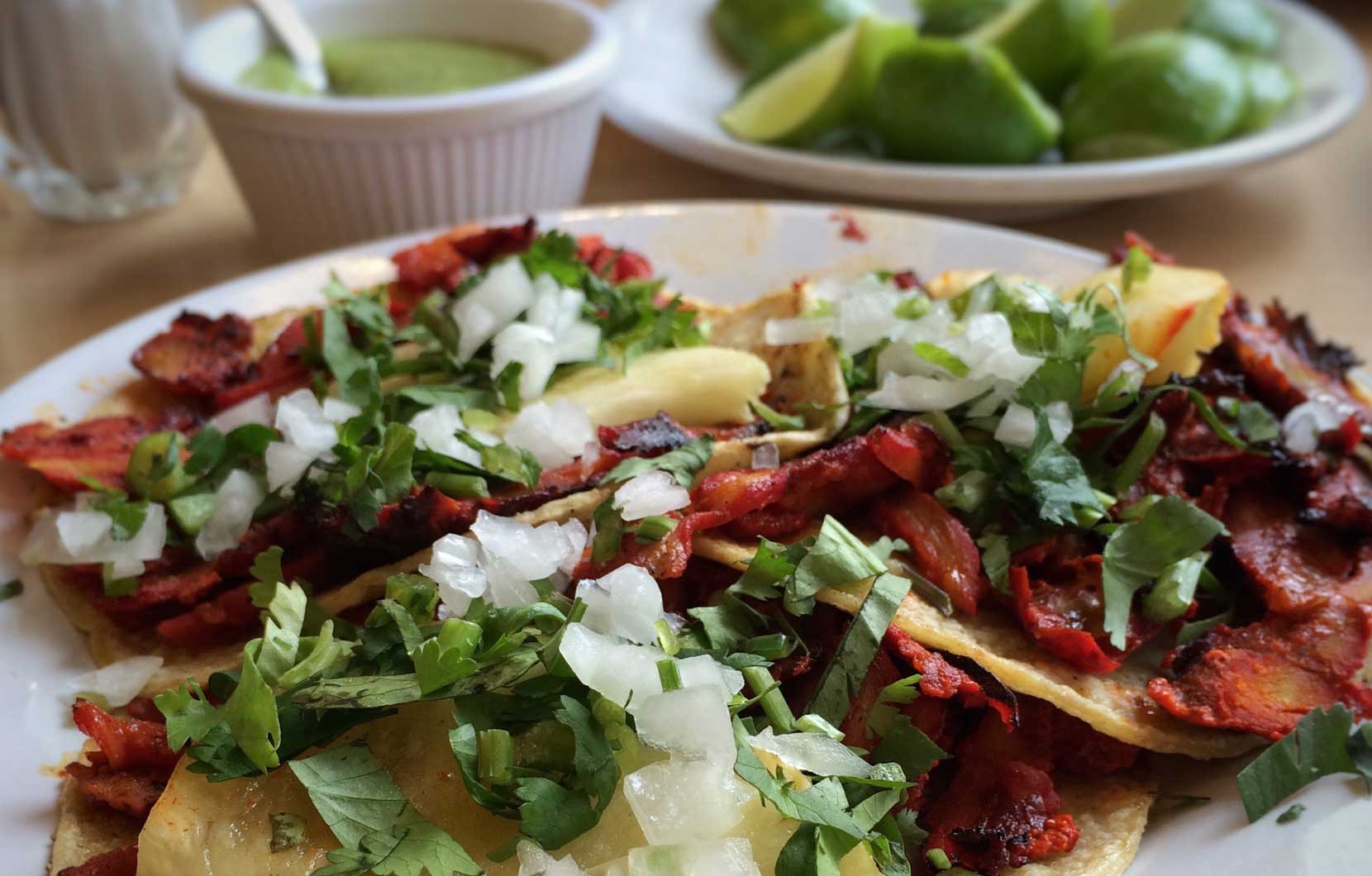 Make sure to try some authentic Mexican tacos, and some even more adventurous fare!