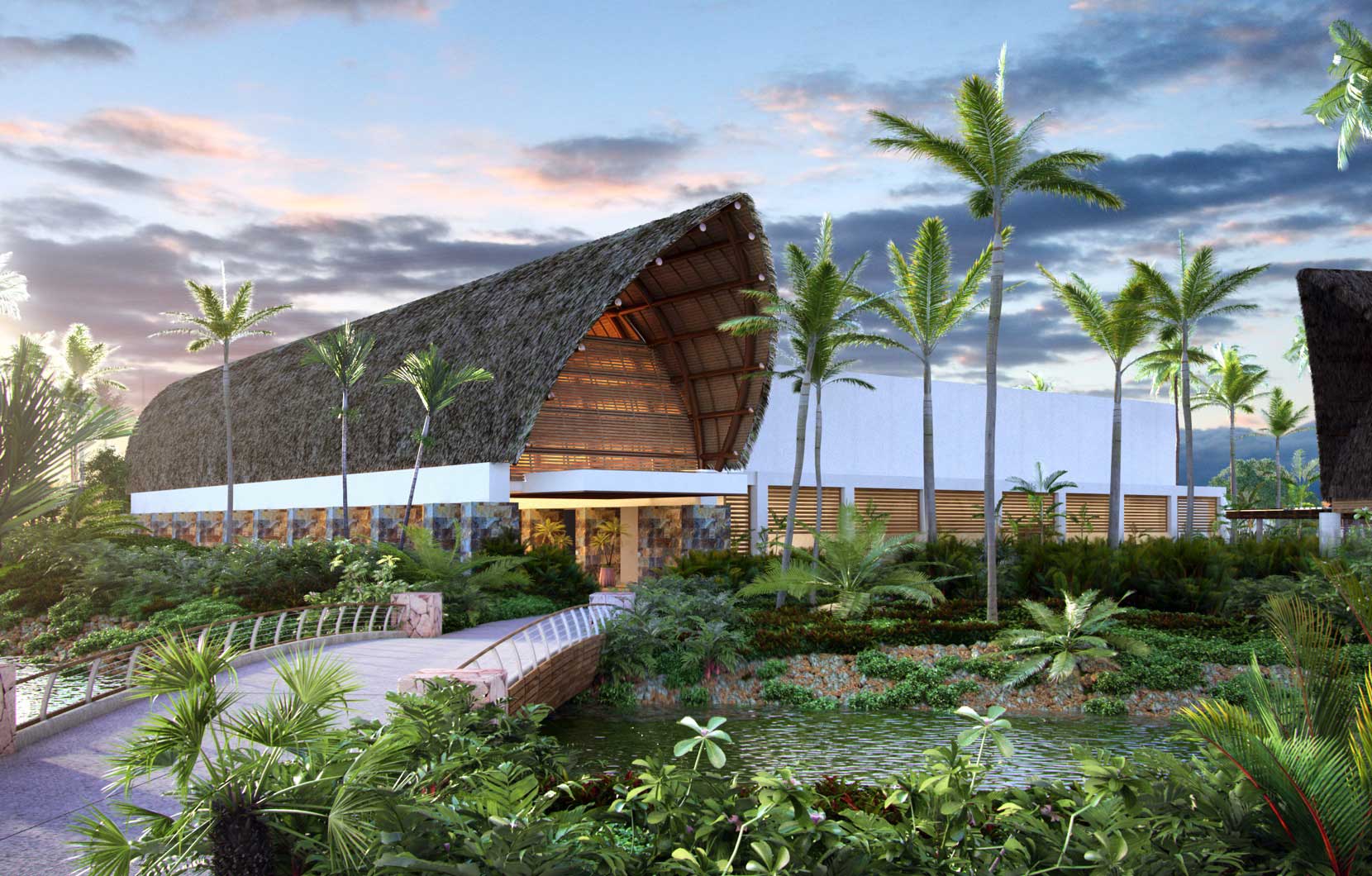 A rendering of the new Convention Center opening later this year at Vidanta Nuevo Vallarta.