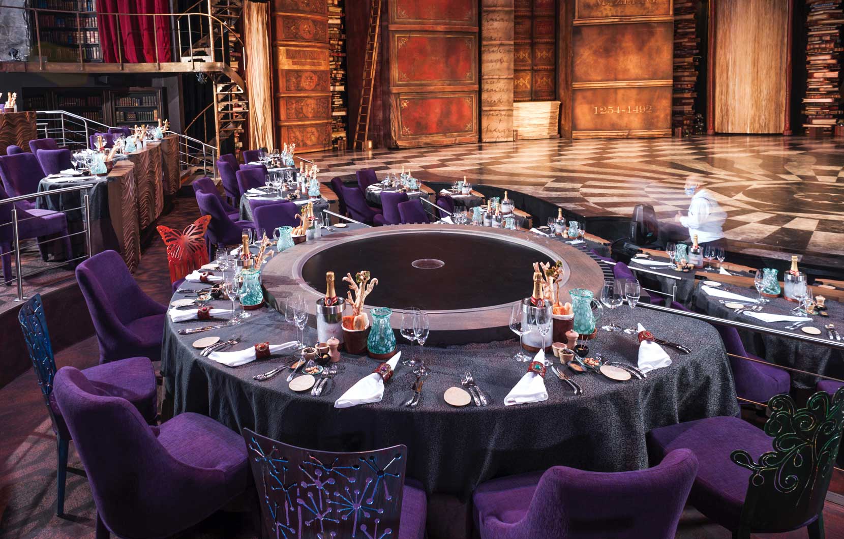 The JOYÀ Dinner Experience is the perfect mirror to the show's themes of magic, discovery, and history.