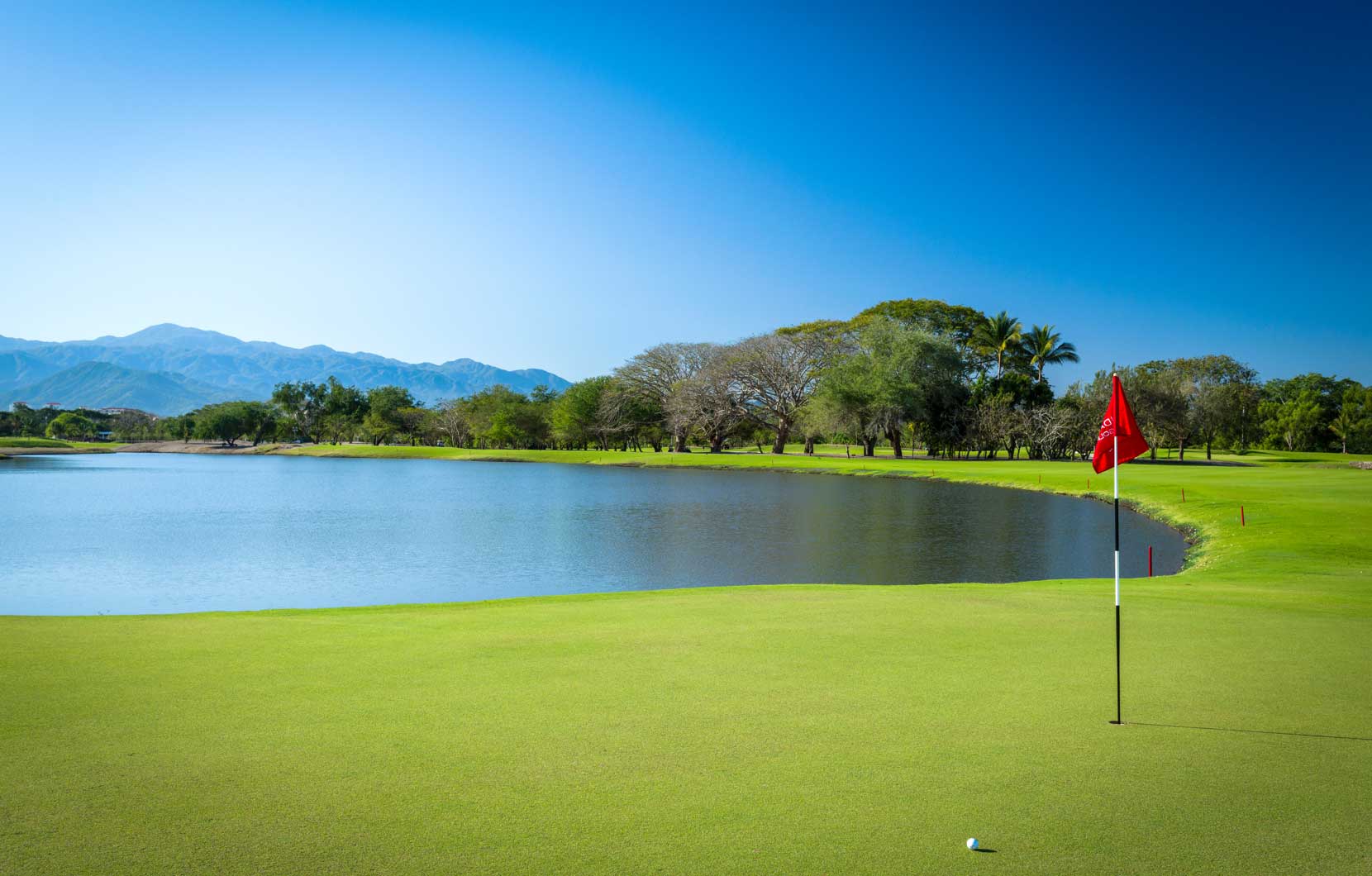 What better way to spend a day in paradise then on the green?