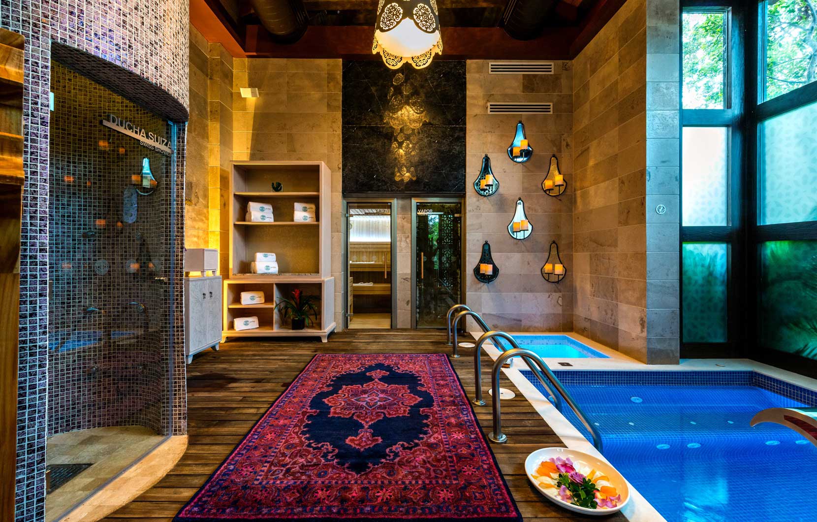 Visit the Hydrotherapy Annex at Spatium to get that fresh-from-the-sauna skin.